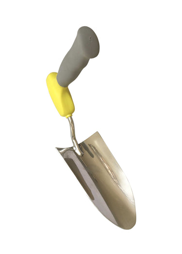 Transplantoir inox poignée ergonomique Gris/Jaune