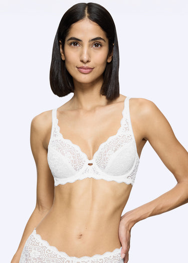 Soutien-gorge avec armatures, Amourette Blanc