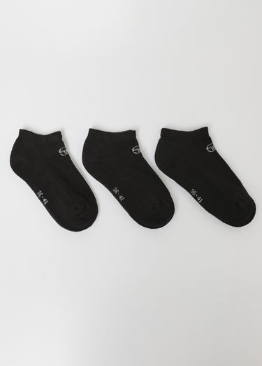 Lot de 3 Chaussettes avec semelle bouclette Noir