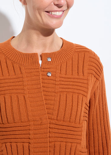 Gilet en maille reliefée avec laine Epice