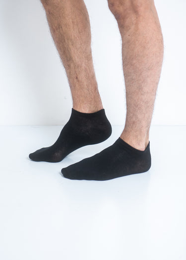 Chaussettes discrètes homme Noir Lot3