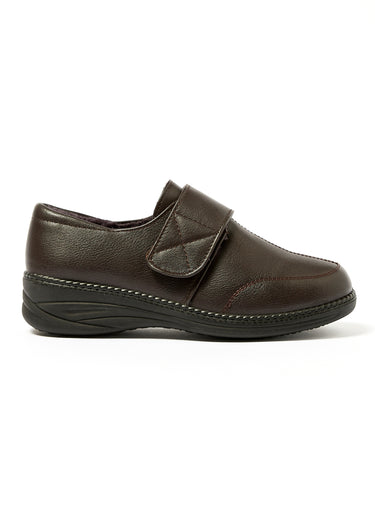 Derbies ouverture scratchée compensés Marron