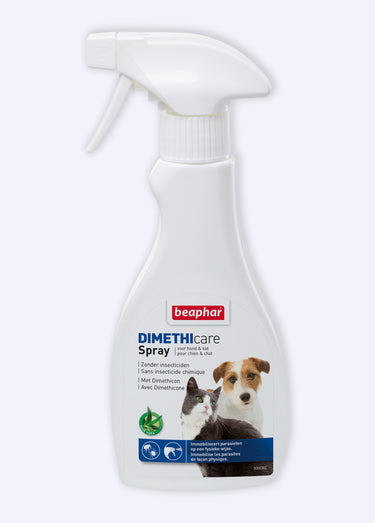 Spray anti parasites, chien et chat Blanc