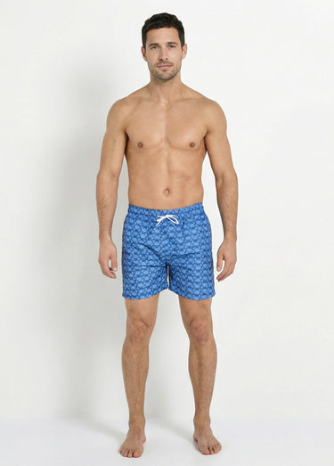 Short de bain imprimé fantaisie crabe Imprimé marine