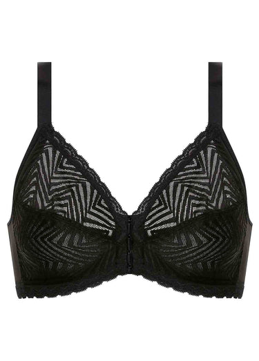 Soutien-gorge ouvert devant sans armatures Noir
