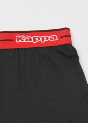 Boxer avec ceinture contrastante Rouge
