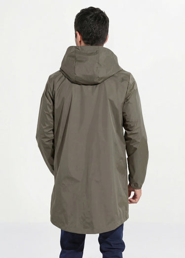 Parka longue déperlante tendance Kaki