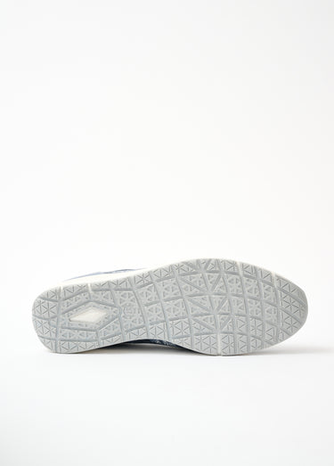 Mocassins largeur confort zippés cuir Bleu