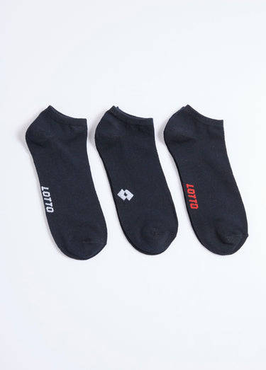 Lot de 3 Socquettes de sport, assorties Bleu