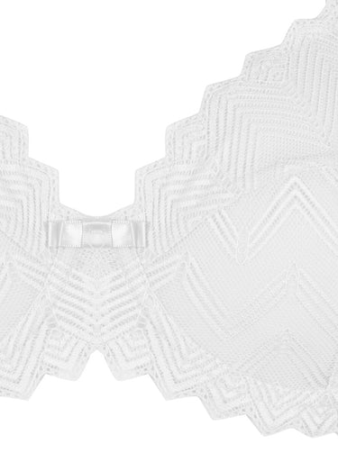 Soutien-gorge dentelle armatures Blanc