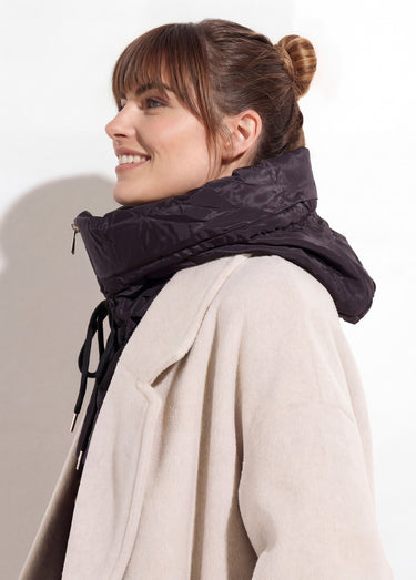 Capuche cagoule déperlante et zippée Noir