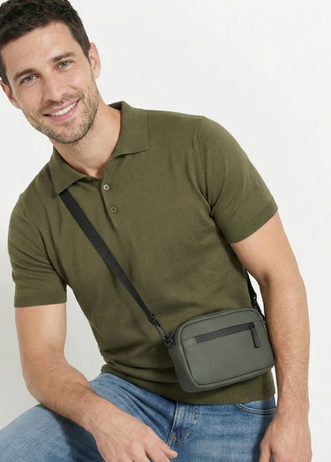 Pochette toucher gomme, avec bandoulière Vert