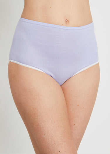 Culotte taille haute coton - lot de 6 Assortis Lot6