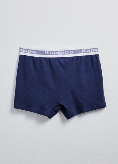 Boxer uni ceinture élastiquée Bleu