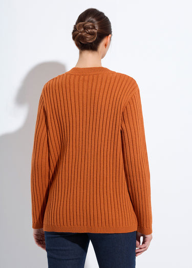 Gilet en maille reliefée avec laine Epice
