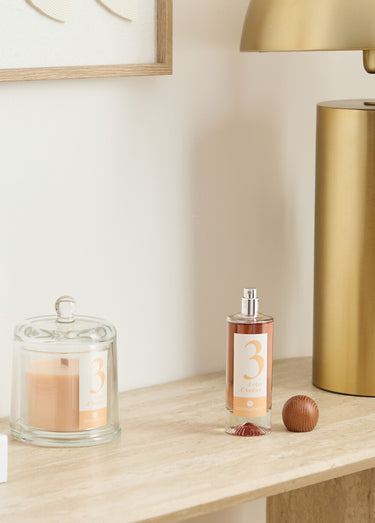 Spray parfumé Numia en verre Beige