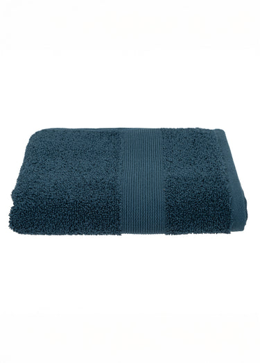 Drap de bain épais pur coton 100x150cm Bleu égéen
