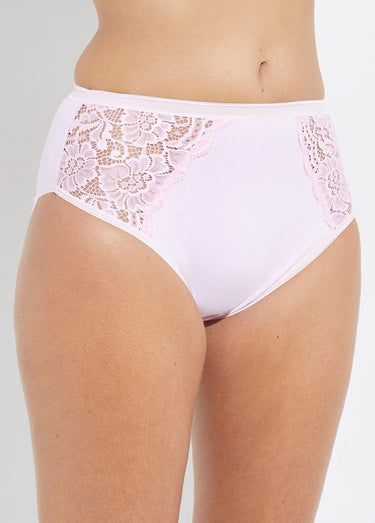 Lot de 2 culottes légèrement échancrées Rose Lot2