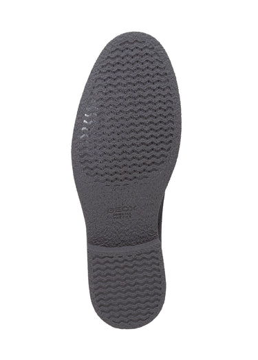 Bottines à lacets style desert boots Bleu Marine