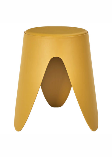 Tabouret d'appoint empilable tendance EVE Jaune Moutarde