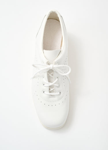 Derbies détente largeur confort cuir Blanc