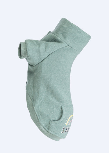 Sweat shirt en polycoton, pour chien Menthe