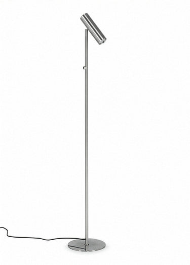 Lampadaire tendance métal argenté PARIS Argent