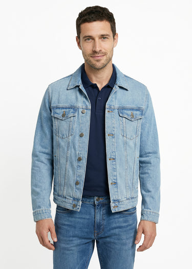 Veste en jean pour homme, Essentiel Bleu Clair
