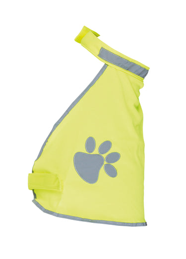 Gilet de sécurité réfléchissant pour chien Jaune