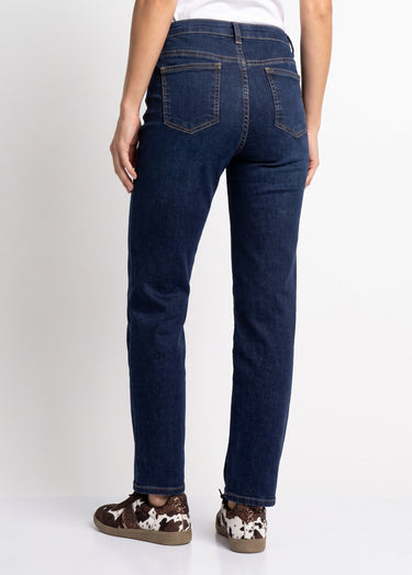 Jean taille haute coupe droite Stone