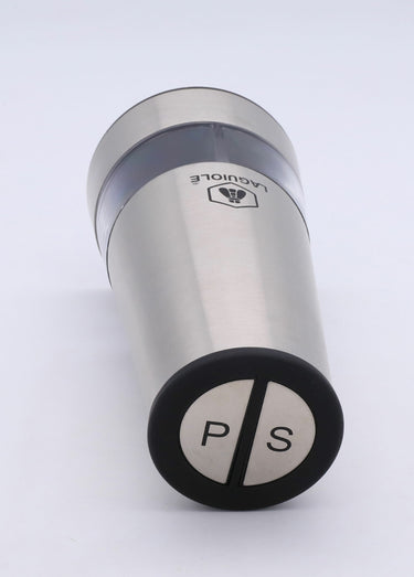 Moulin sel poivre électrique inox 2 en 1 Iode Inox