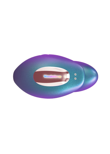 Sextoy clitoris et point G WONDERLOVE Turquoise