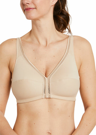 Soutien-gorge sans armatures en coton Peau