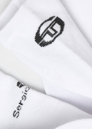 Lot de 3 socquettes logo, clair Blanc Lot 3