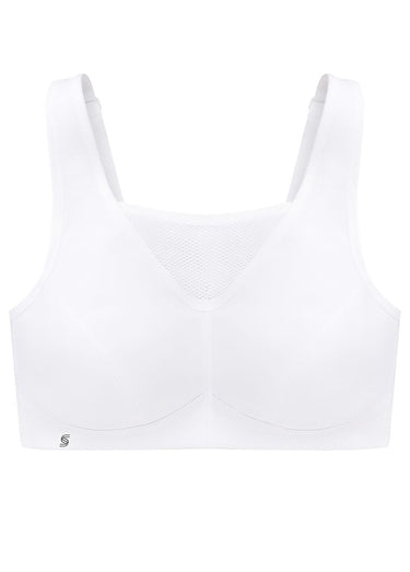 Brassière Sport anti-rebondissements Blanc