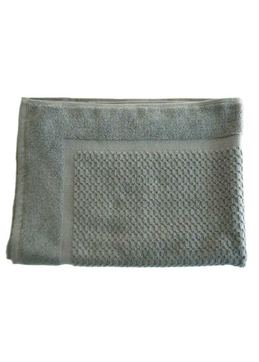 Tapis de bain en éponge pur coton Olive