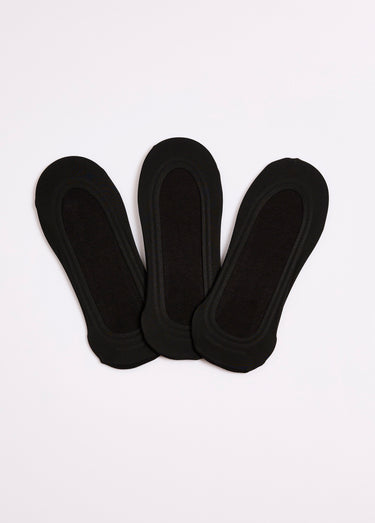 Protège-pieds effet seconde peau Noir