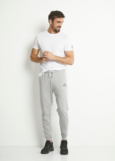Pantalon de survêtement bas resserré Gris