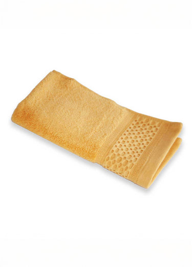 Ligne de linge de bain pur coton épais Moutarde