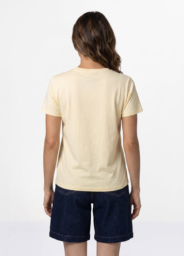 T-shirt manches courtes Amour et Soleil Jaune