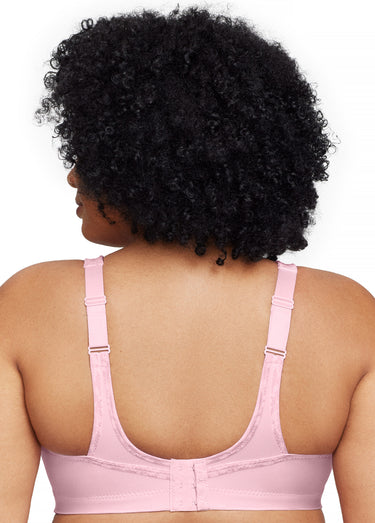 Brassière Sport anti-rebondissements Rose guimauve