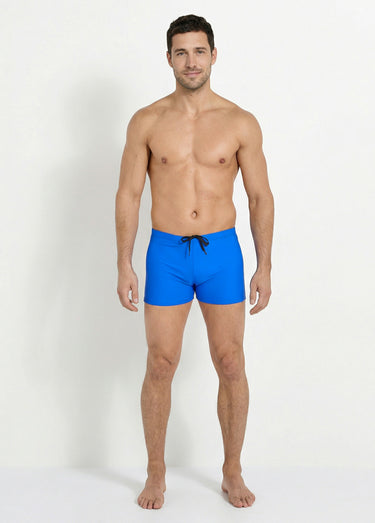 Boxer de bain piscine uni, essentiel Bleu Roi