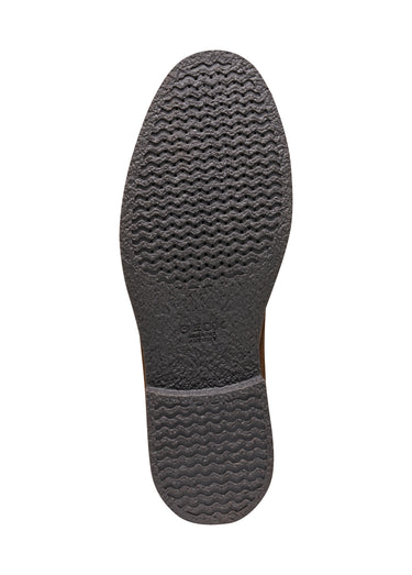Bottines à lacets style desert boots Cognac