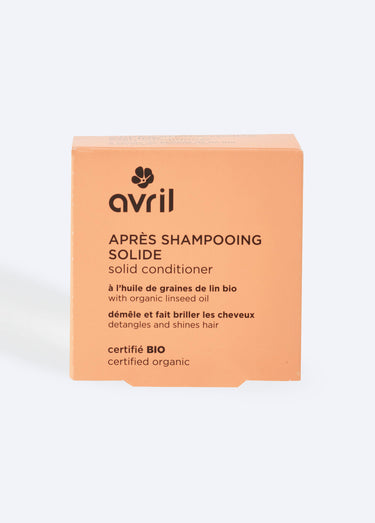 Après-shampooing solide BIO démêlant Blanc