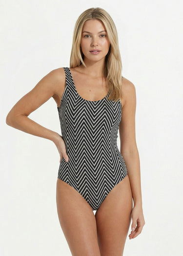 Maillot de bain maintien 1 pièce Imp Noir