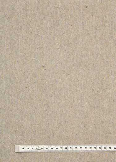 Coupon de tissu en coton moucheté, Mathias Beige