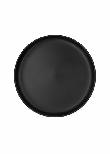 Service 18 pièces en grès, Aïna Noir Et Blanc