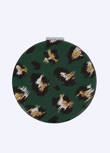 Miroir de poche double, motif fantaisie 1J Jungle