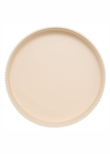 Table basse ronde avec rangement JUNA Beige