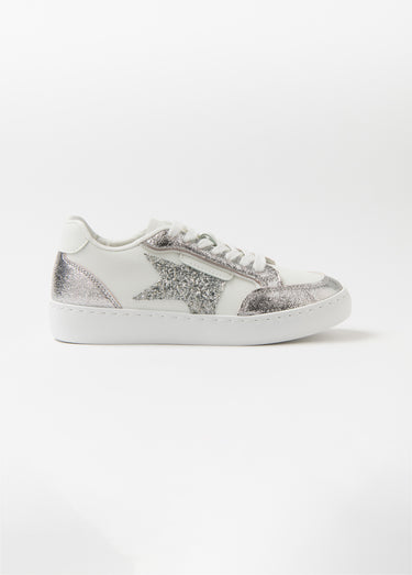 Baskets tendance avec détail étoile Gris